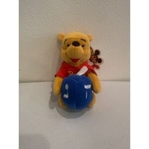 Disney Winnie‎ the Pooh Hanukkah & Picnic 8" Mini Bean Bag Plush Set NWT